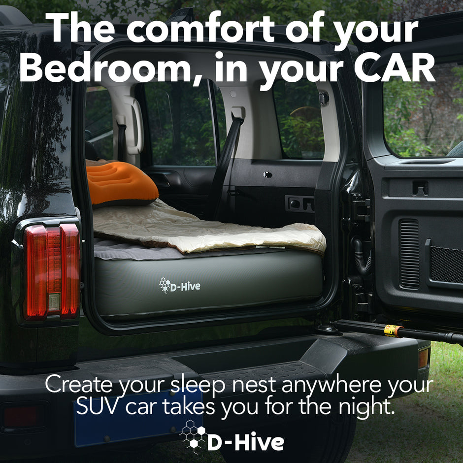 Best SUV Air Mattress | Full Size Camping Air Mattress by D-Hive